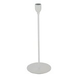 Kerzenleuchter MALTE 28 cm  in Eisen weiß