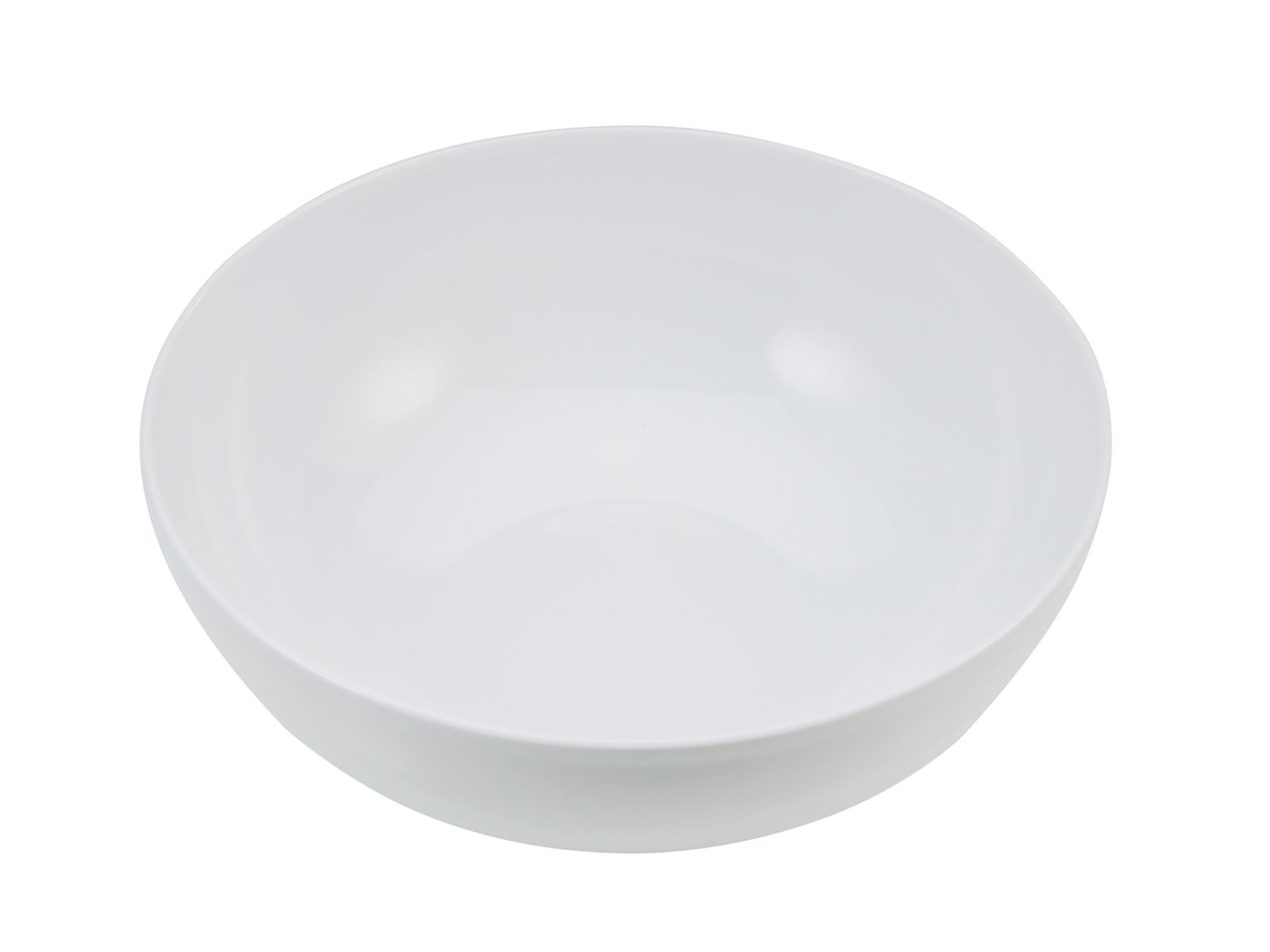 CreaTable Salatschüssel Insalata in Farbe Weiß glänzend
