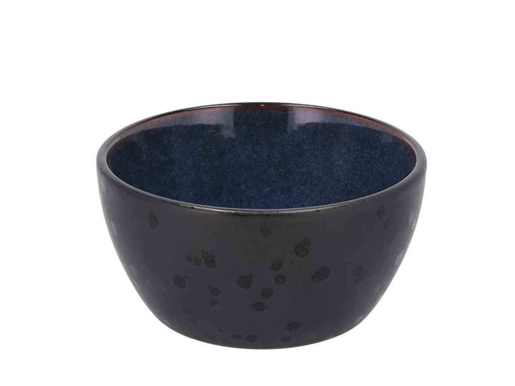 BITZ Schale 0,4 Liter in Farbe schwarz/dunkelblau