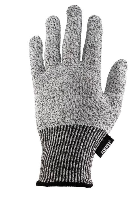 GEFU Schnittschutzhandschuh SECURO in Farbe schwarz/grau