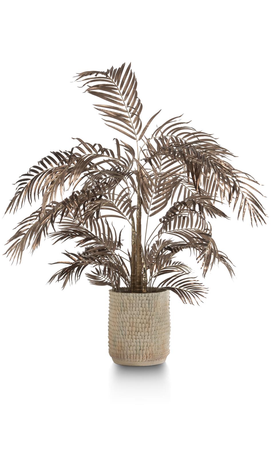 Coco Maison Kunstpflanze  in Areca Palm, braun