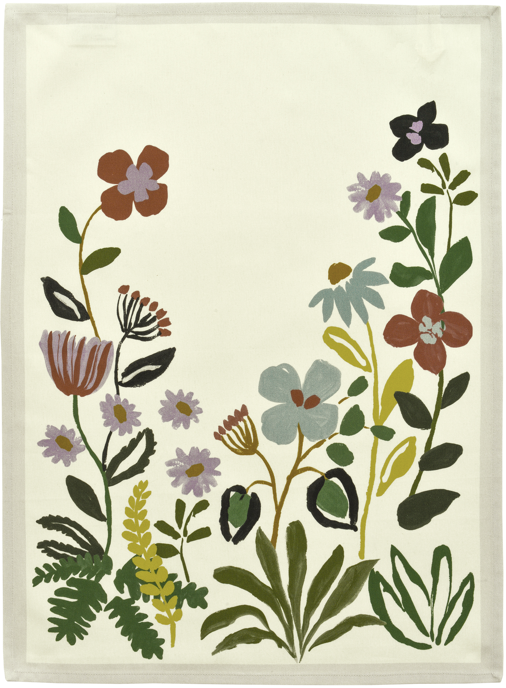 Sander Geschirrtuch WOODSTOCK ca. 50 x 70cm in Farbe original, Muster, Florales Design, Grafiken, Stickerei, Inneneinrichtung