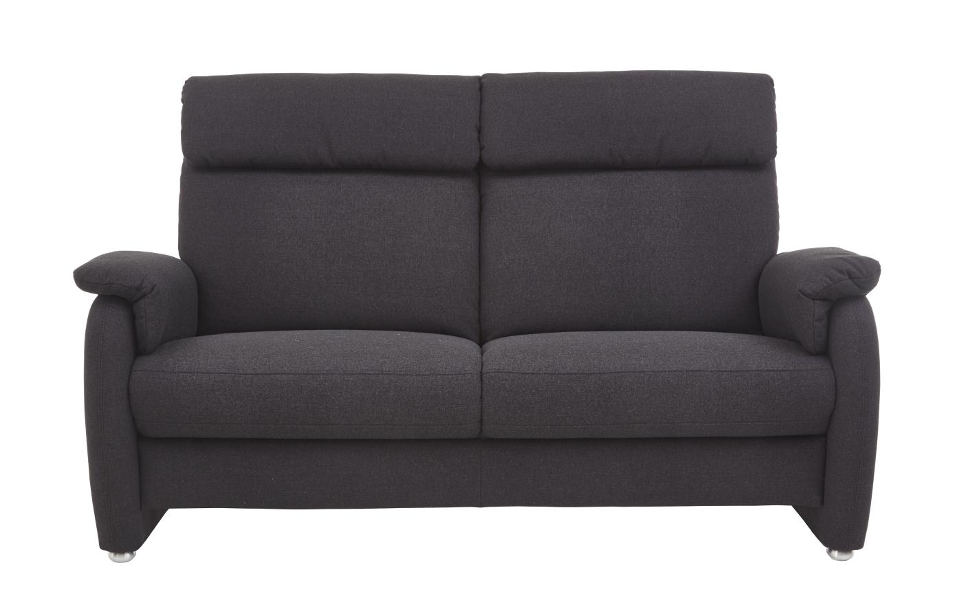 Carina 2,5 Sitzer ALTO ca. B178 H107 T97 cm in Stoff Orlando anthrazit PG.2