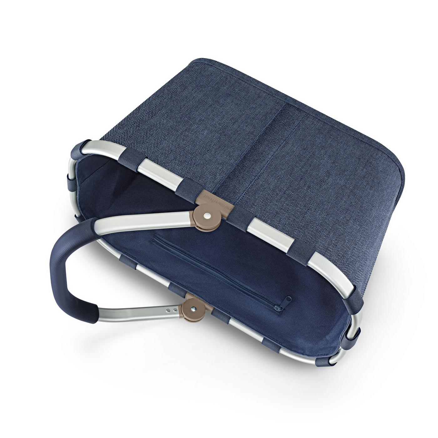 Reisenthel CARRYBAG in Farbe herringbone dark blue, Zubehor, Tasche, Handtasche, Gepäck