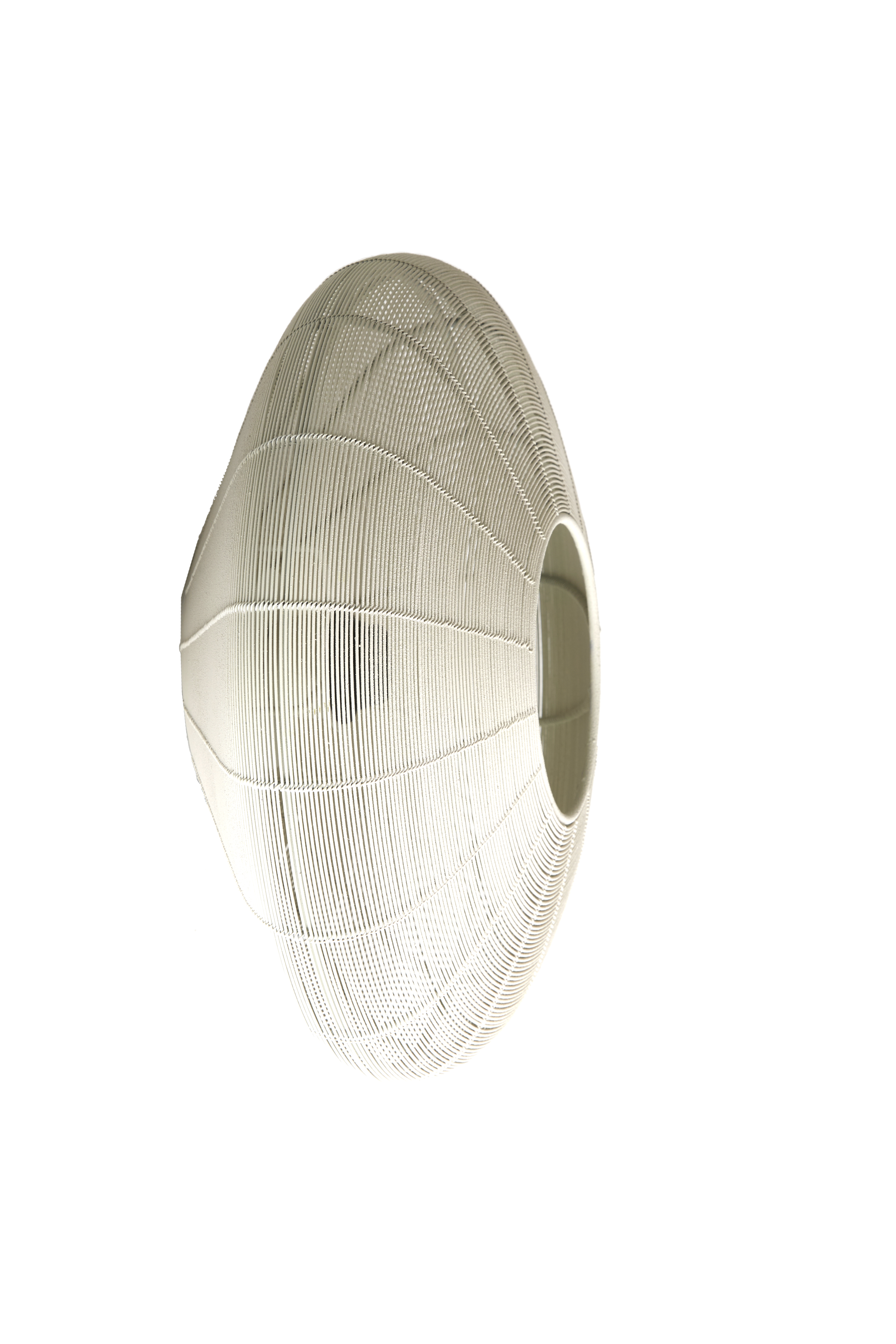Deckenleuchte  Durchm. 40x17cm in creme matt