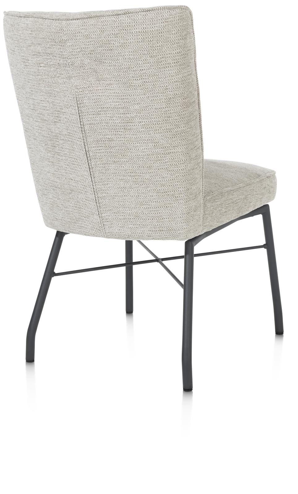 Henders & Hazel Stuhl OLVI ca. B49 H91 T68 cm in Stoff Vada creme