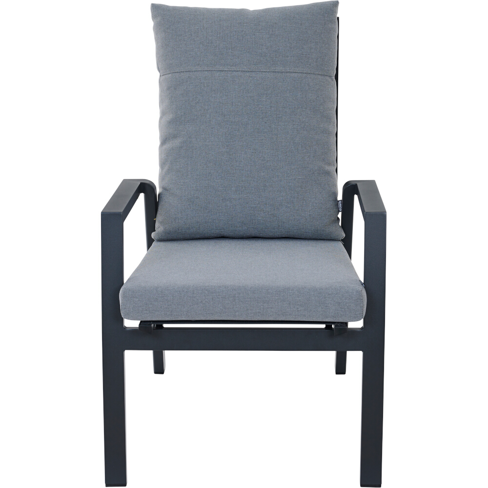 Sessel VALENCIA COMFORT PLUS in Farbe matt anthrazit, dunkelgrau, salt&pepper, Kissen, Dekoration für Zuhause, Mobiliar, Stuhl, Sessel