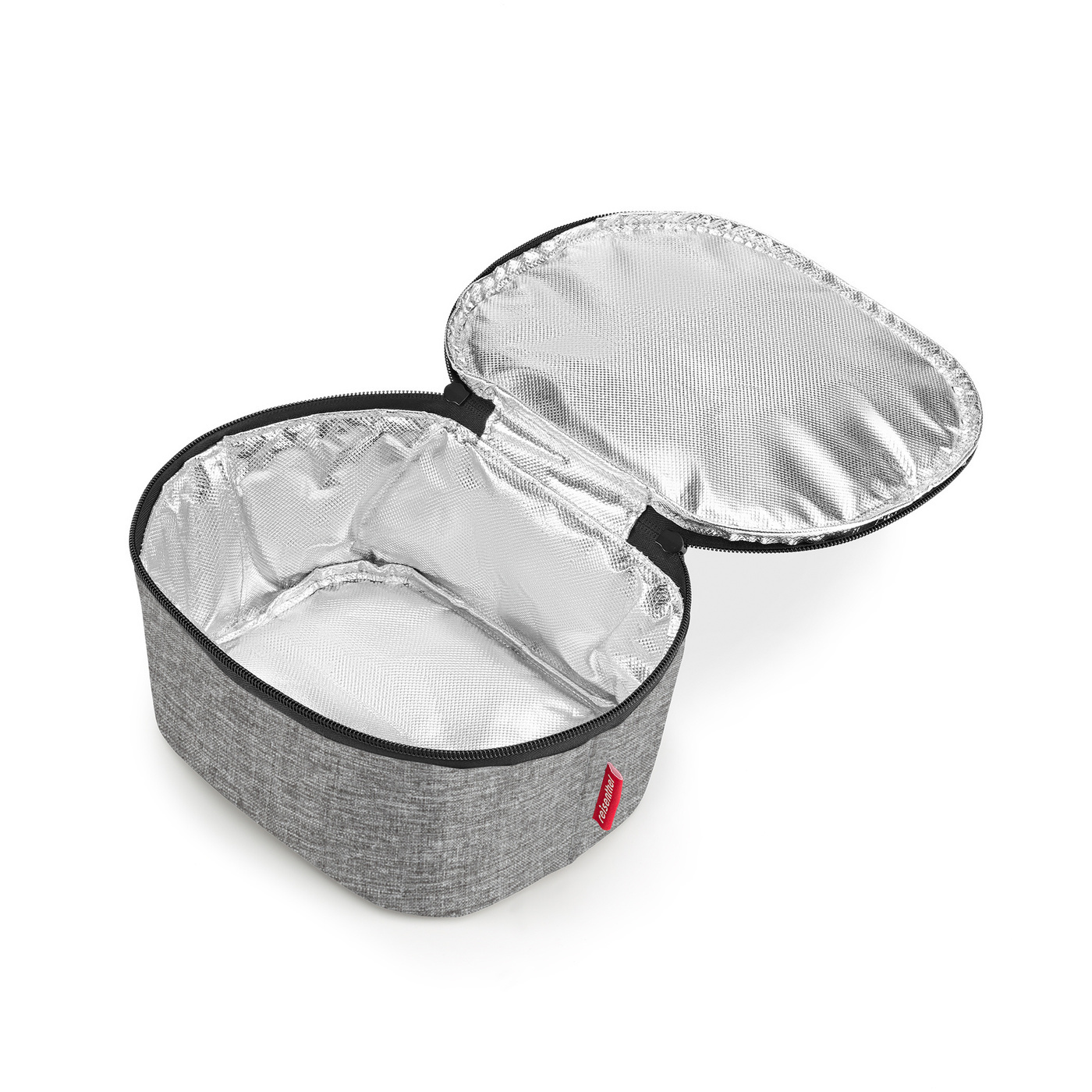 Reisenthel COOLERBAG S POCKET in Farbe twist silver, Aluminium, Folie