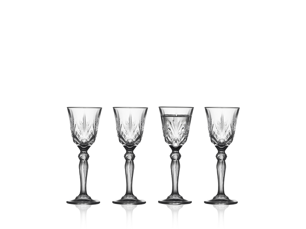 F&H Schnappsglas  MELODIA 0,005 Liter in Farbe Transparent