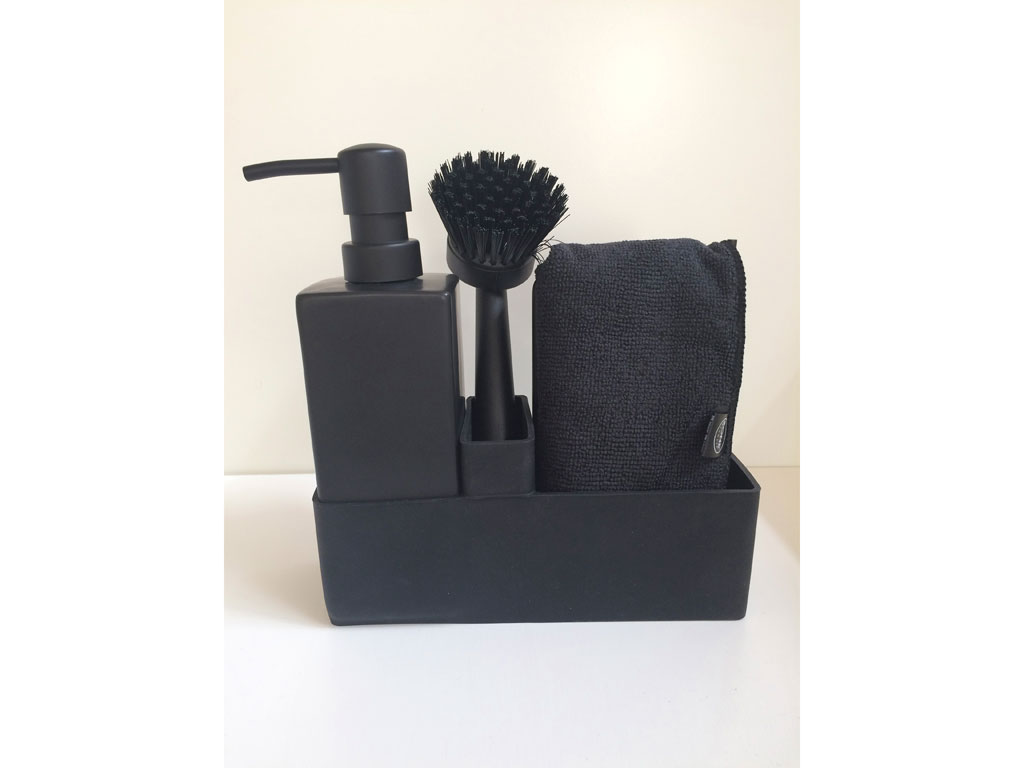 Zone Denmark Geschirrspülset 0,4 Liter in Farbe black