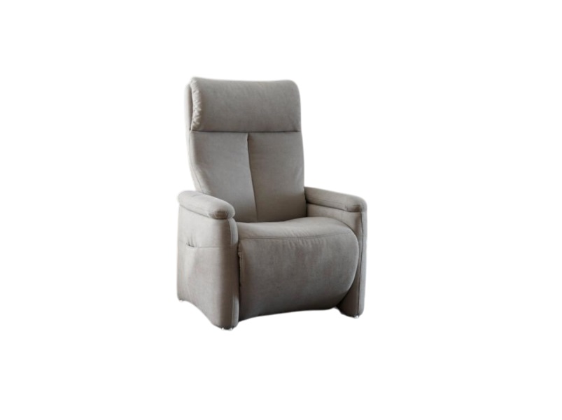 Polsteria Relaxsessel TIMELESS 1.0 COMFORT RELAXX in Olympia clean hellgrau