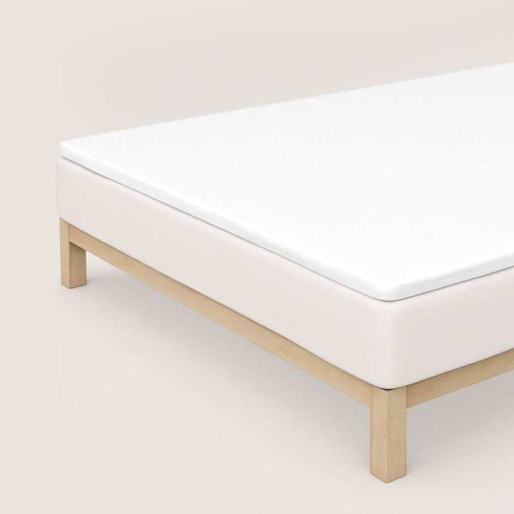 Schlafgut Pure Topper Spannbettlaken ca. 120x200-130x220cm in Farbe Full-White