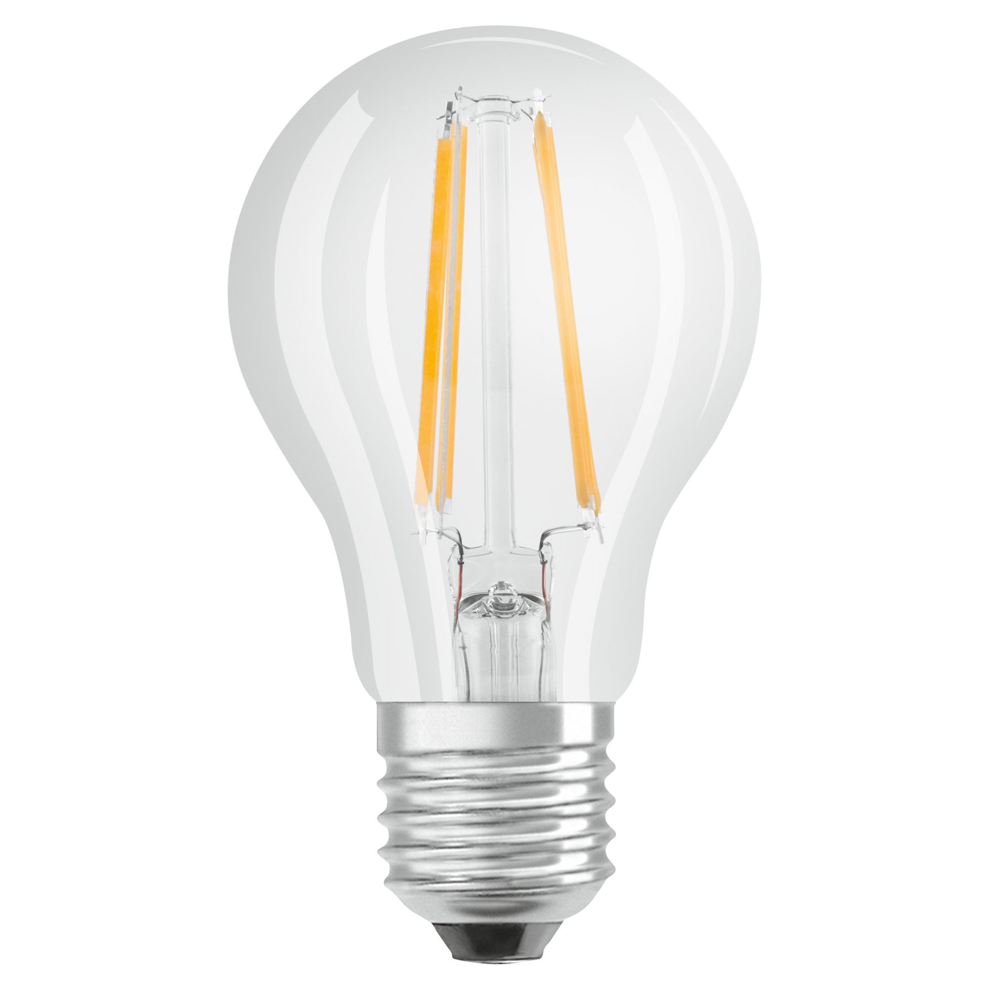 LEDVANCE Leuchtmittel BELLALUX CL A  FILAMENT klar 60 6,5W/827 E27 M2