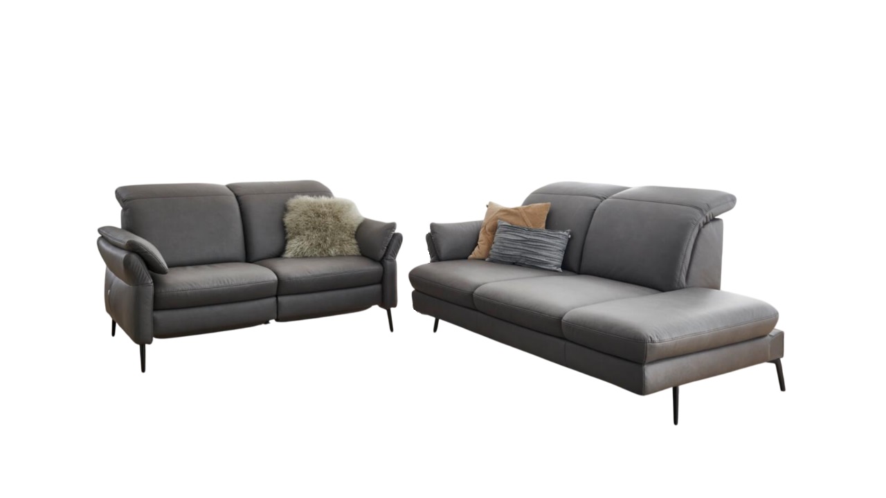 Polsteria Polstergruppe ORTHOSEDIS 8.0 in Stoff Bulus grau