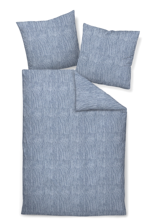 Janine Design Bettwäsche CORTINA ca. 135x200cm in Farbe blau