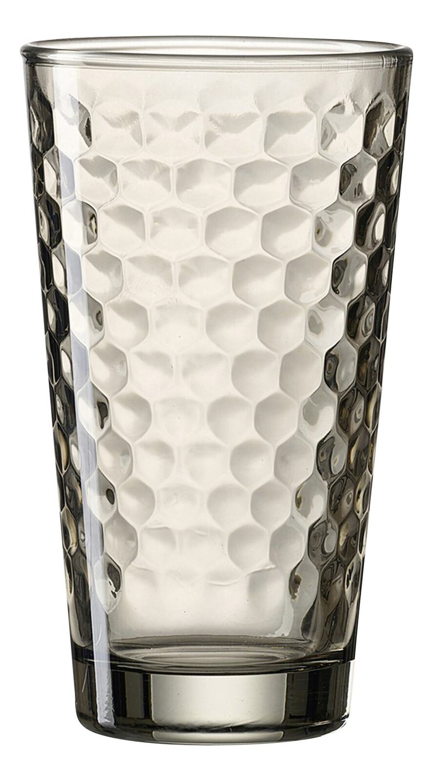 Ritzenhoff & Breker Longdrinkglas 400ml FAVO in smoke, ca. B:8cm L:8cm