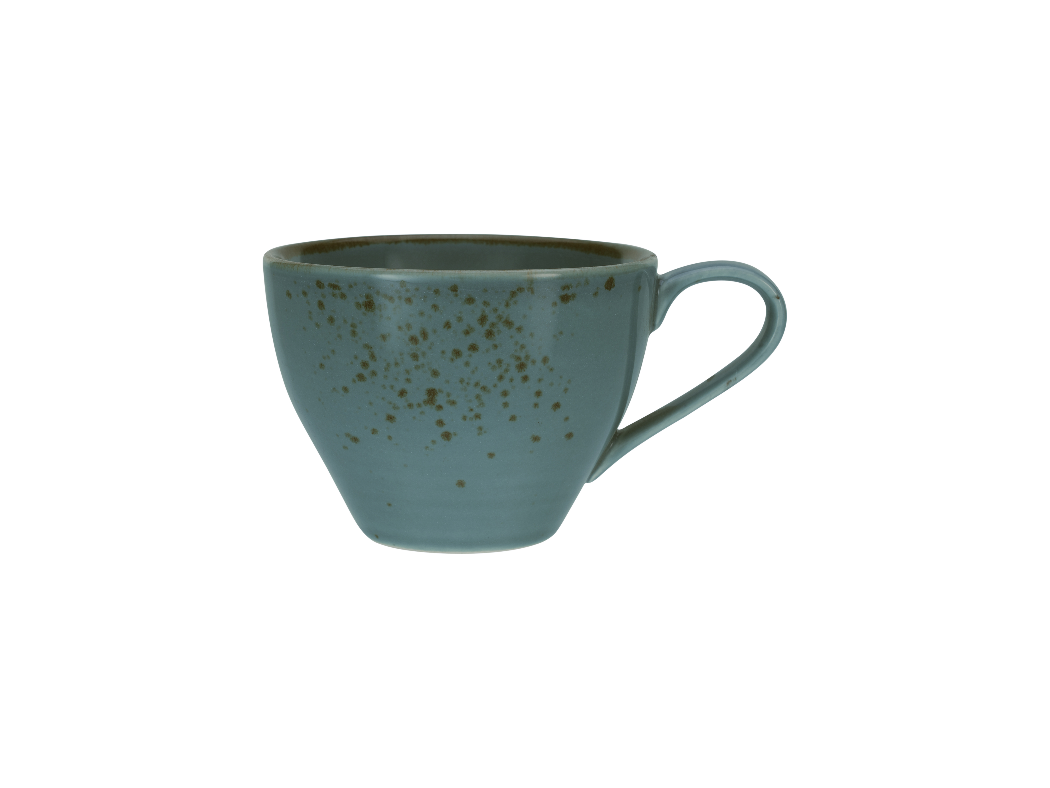 CreaTable Obertasse Nature Collection in Farbe Dark Denim glänzend, Pokal, Kunst, Porzellan, Töpferei