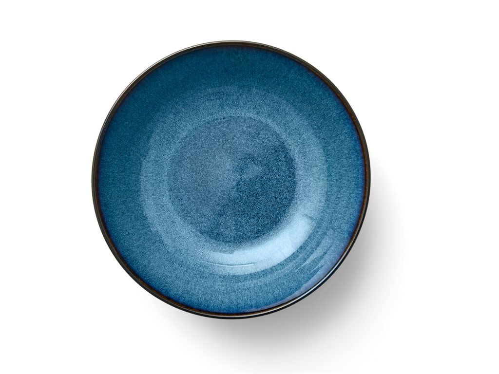BITZ Salatschüssel 24 cm in Farbe schwarz/dunkelblau