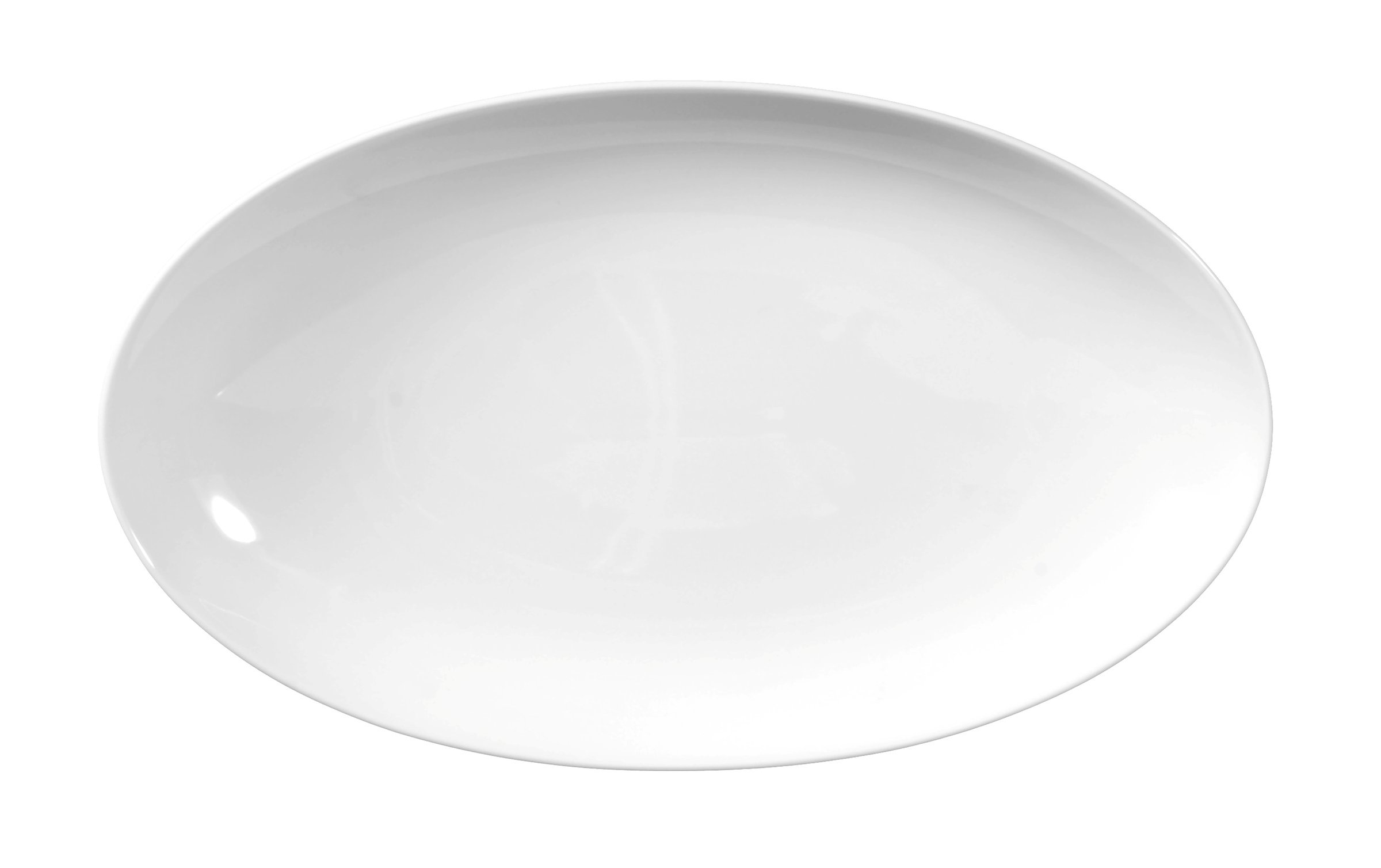 Seltmann Weiden Servierplatte oval 24x14,5 cm Rondo/Liane 7 weiß