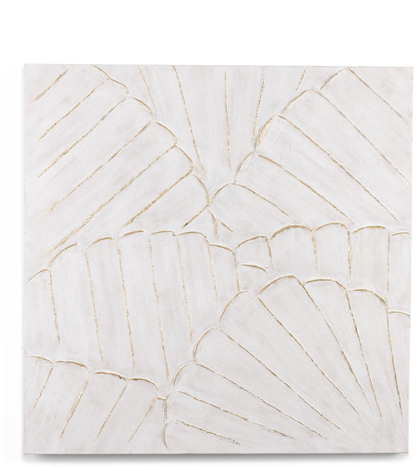 Coco Maison Bild  Clover 50192-WIT 100x100cm