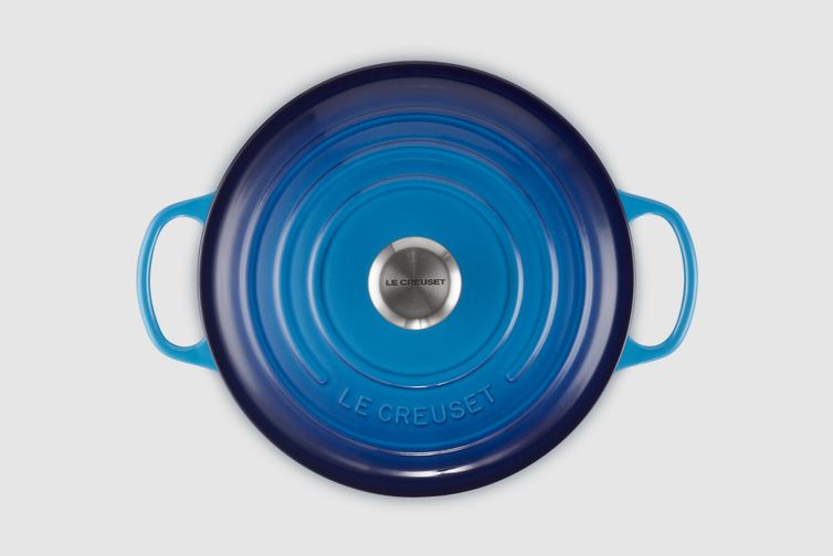 Le Creuset Bräter Sig 28cm Azure Rund