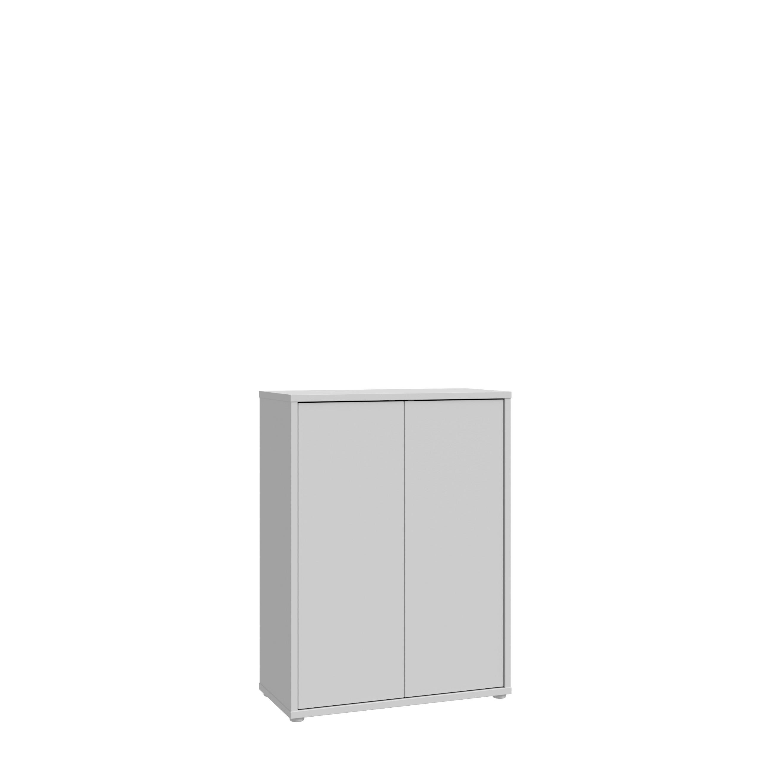 Forte Fabryki Mebli Schuhschrank ALICE SPRINGS ca.B75 H99 T35 cm in U58 Secret grey