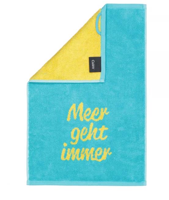 Cawö Postcard Towels POSTCARDS TOWELS EDITION 30x50cm in Farbe meer geht immer