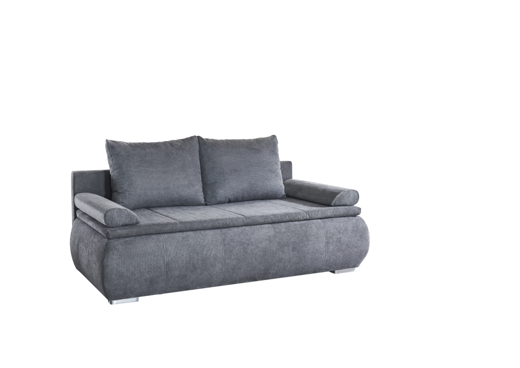 Sun Garden Schlafsofa LENON ca. 146x202cm in Stoff grau