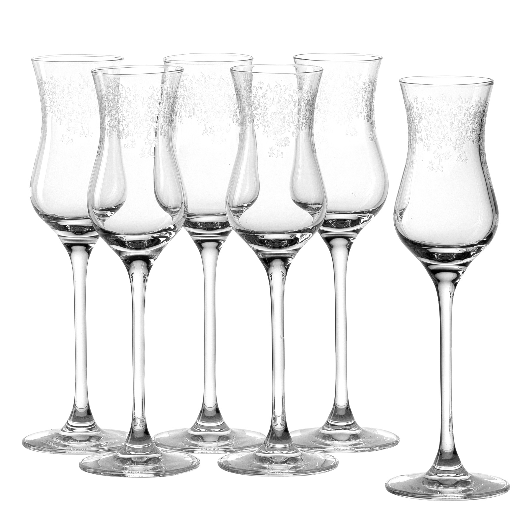 LEONARDO Grappaglas Chateau 90ml in Farbe klar, Glas, Schnaps, Wein, Weinglas, Kelch