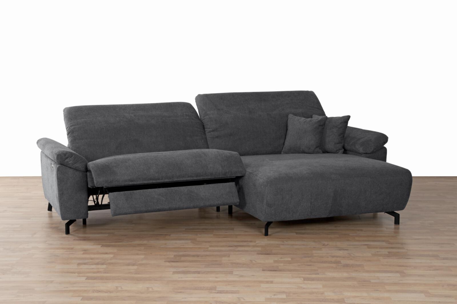 Matex Eckkombination TRANI B/H/T ca.293x82x183cm in Stoff 695 grau Pg.6