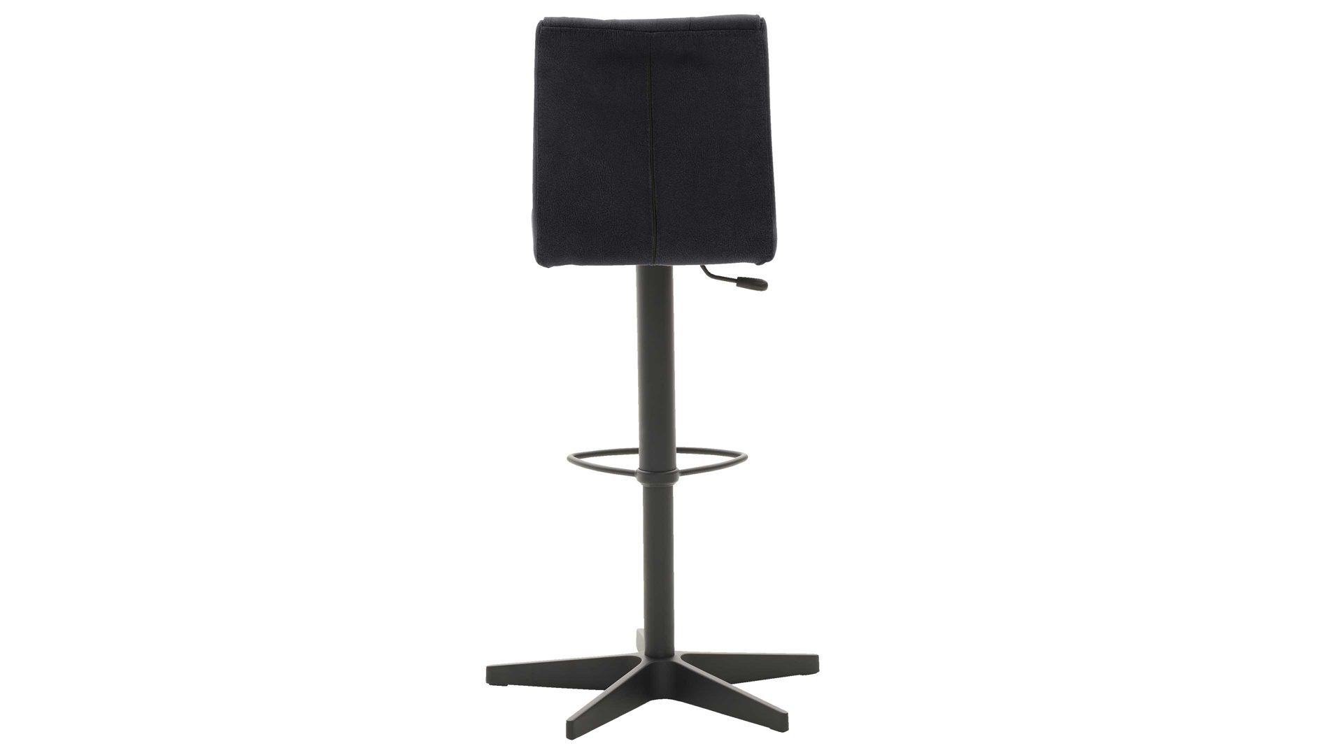 Interliving Barstuhl 2er-Set 5104 ca. 54x112x54cm in carbonschwarz, Moebel