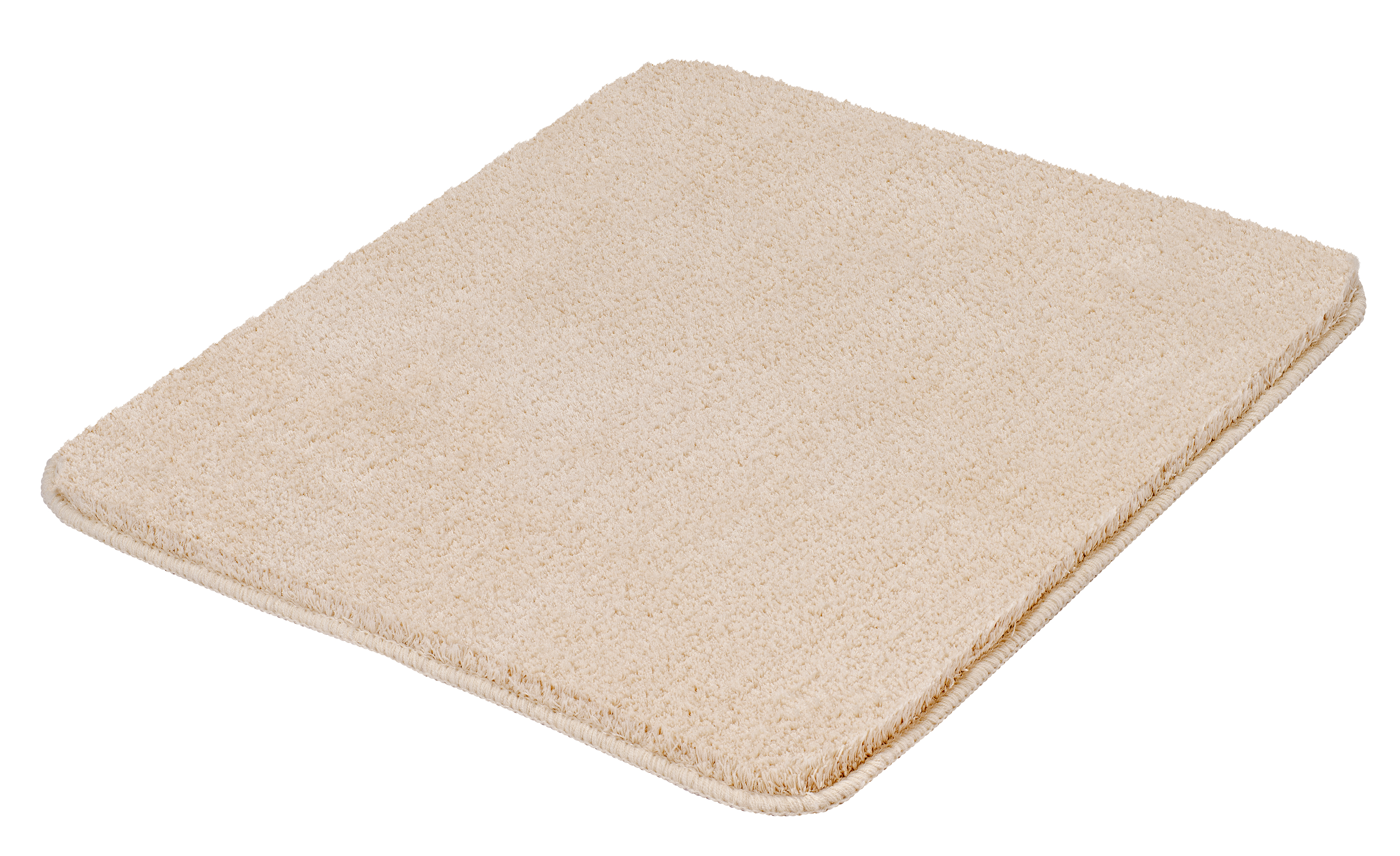 Kleine Wolke Badteppich MARCO ca. 50x60cm in Farbe Sandbeige