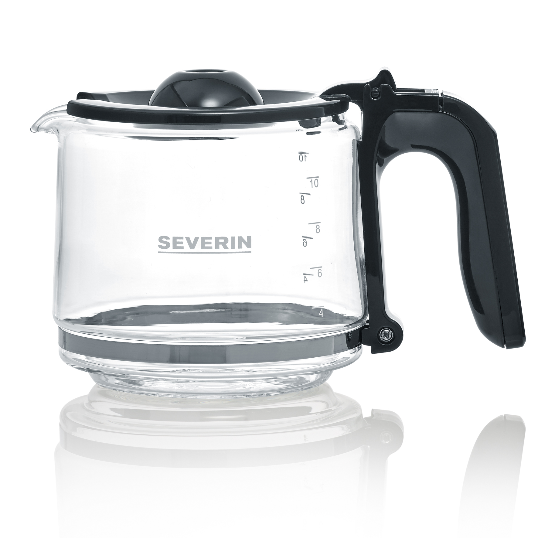Severin Filterkaffeemaschine KA 4823 in Edelstahl gebürstet/schwarz