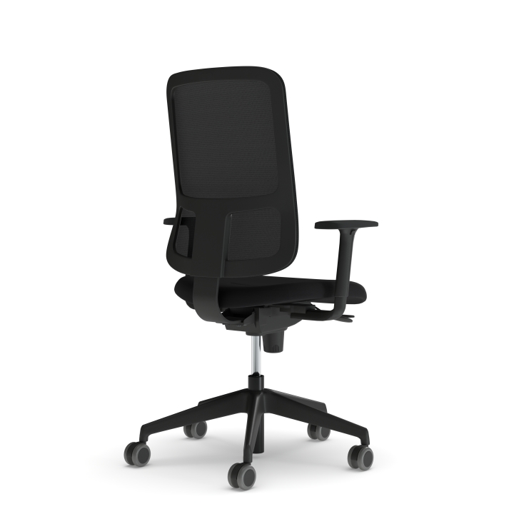 Nowy Styl Drehstuhl  in Stoff Sempre SM01 schwarz Pg.1