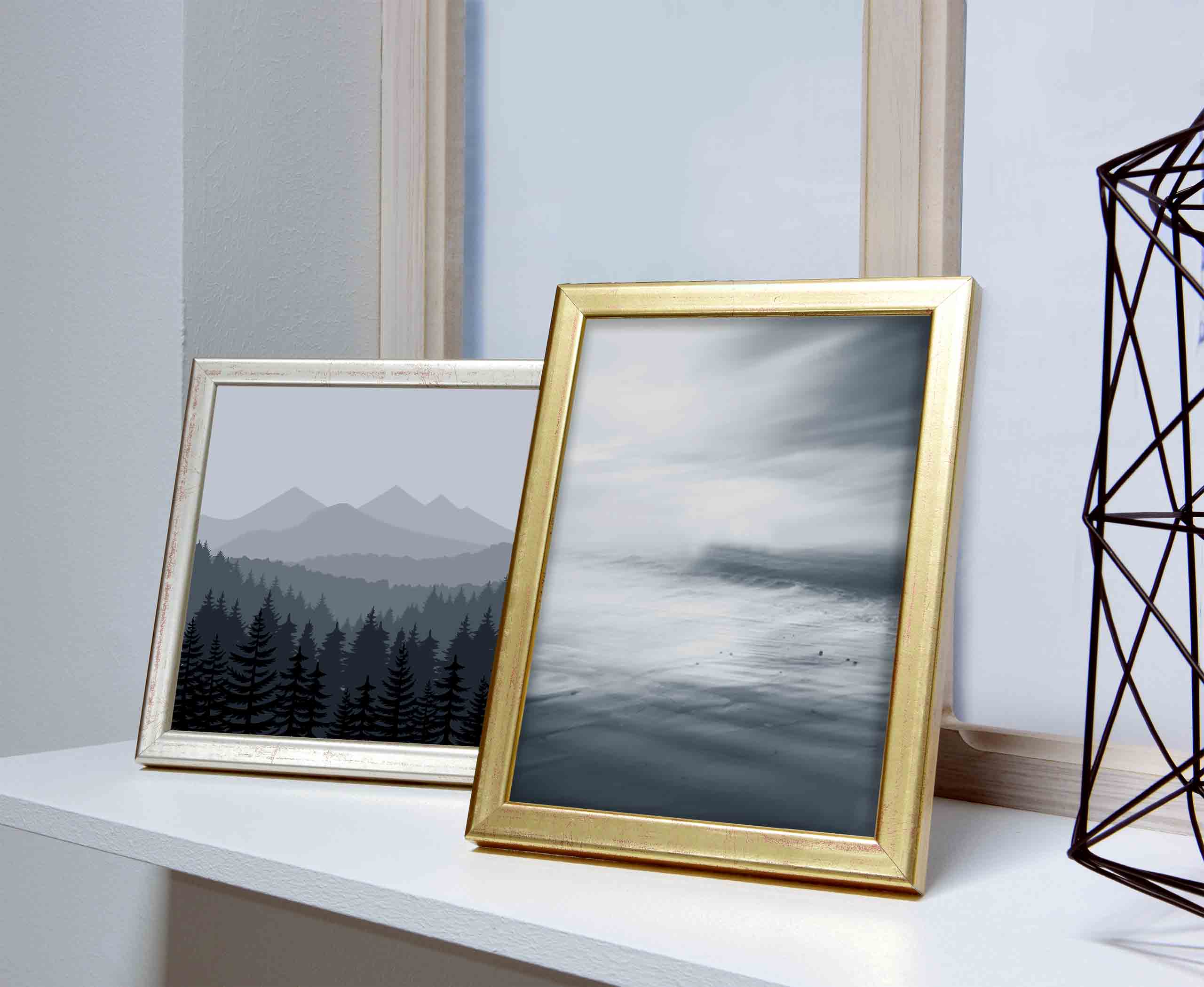 Accent by Nielsen Holz Bilderrahmen Zoom ca. 15x20cm in Farbe White