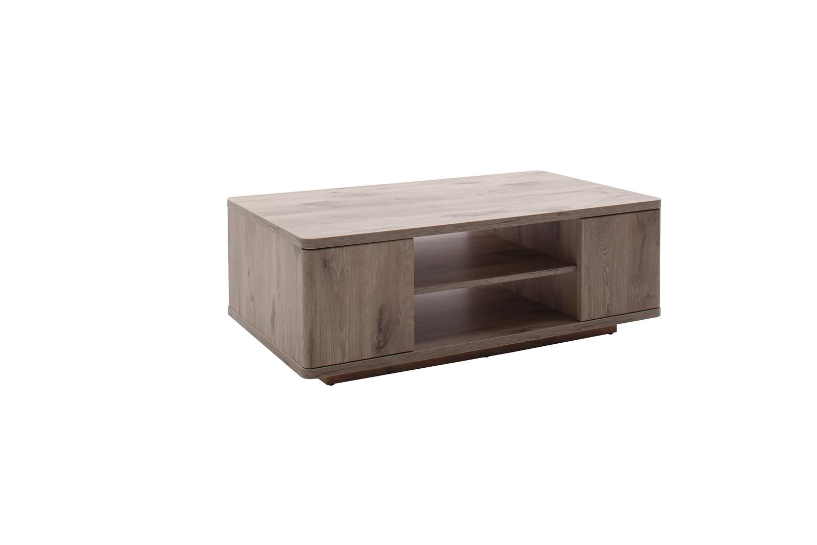 MCA Furniture Couchtisch MODENA ca. 115x65cm in Viking Oak Nachbildung