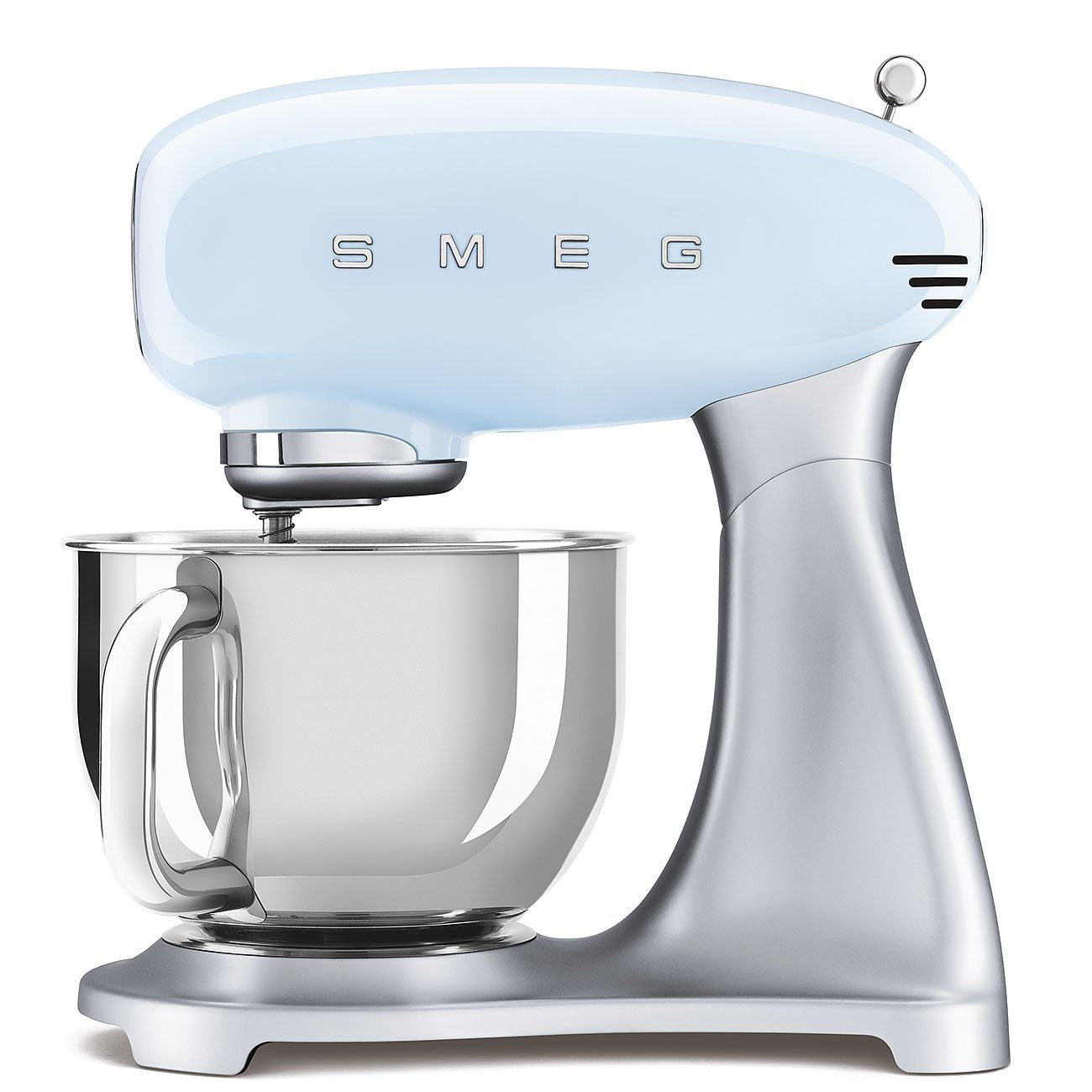 Smeg Küchenmaschine SMF02 in Pastellblau, 800 Watt