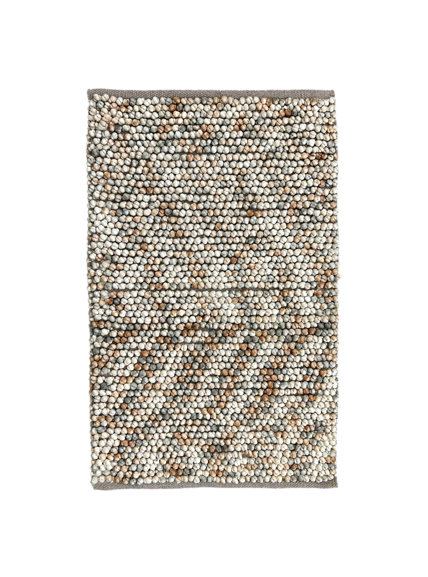 Heckettlane Badematte ca. 60x100cm in Farbe Forest-Sand, Dekoration für Zuhause, Teppich