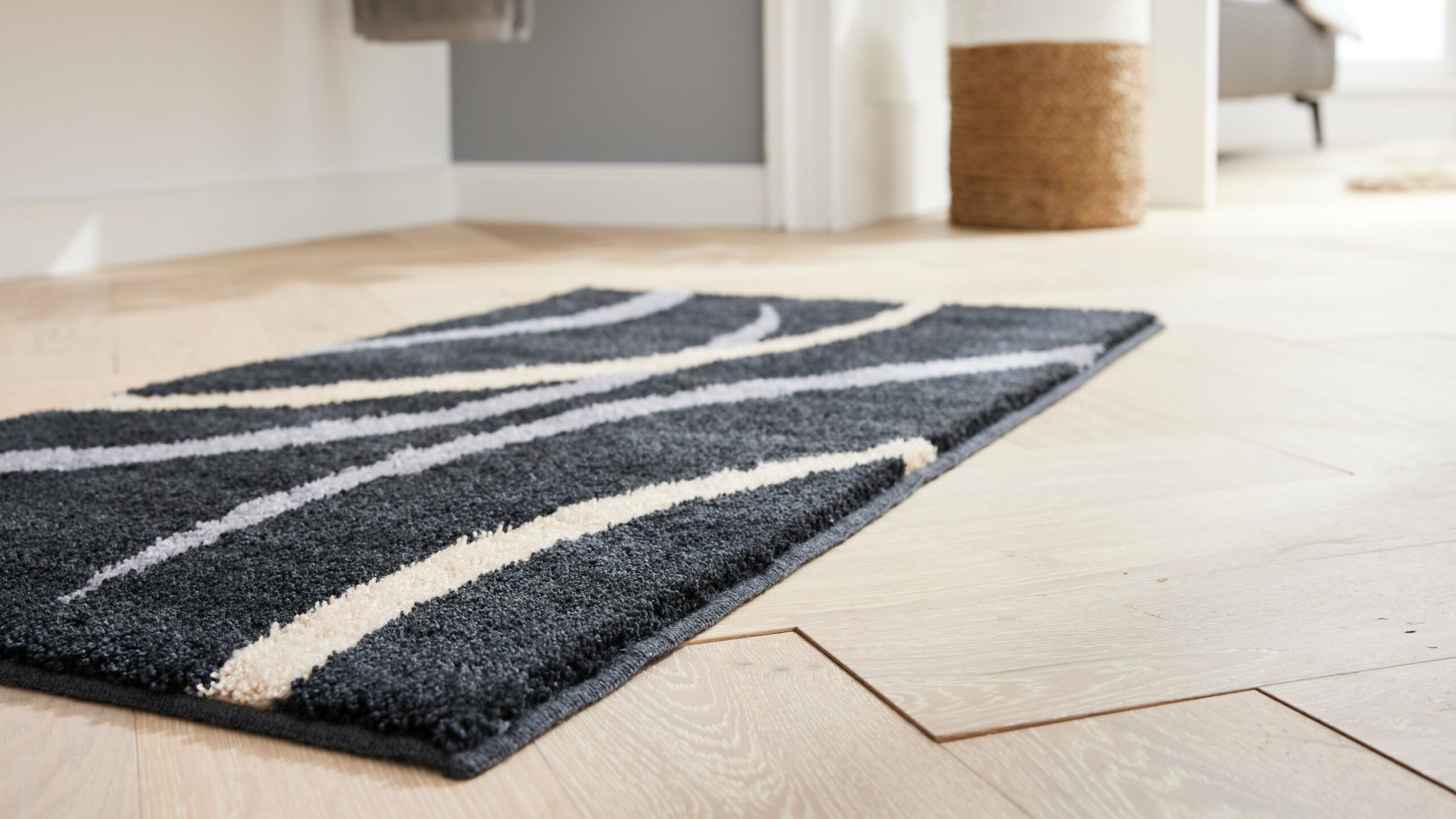 Interliving Badteppich IL-9111 ca. 50x60cm in Farbe anthrazit