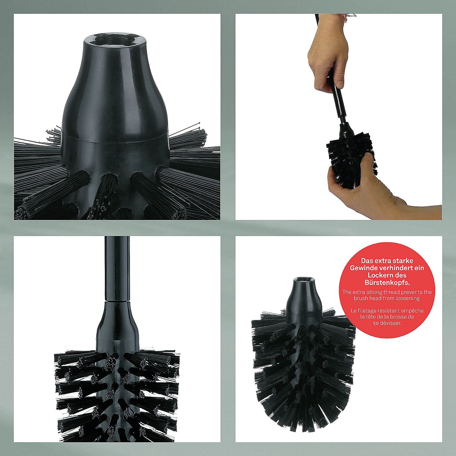 Kela WC-Ersatzbürstenkopf La Brosse LA BROSSE in , Pinsel, Gerät, Werkzeug, Person