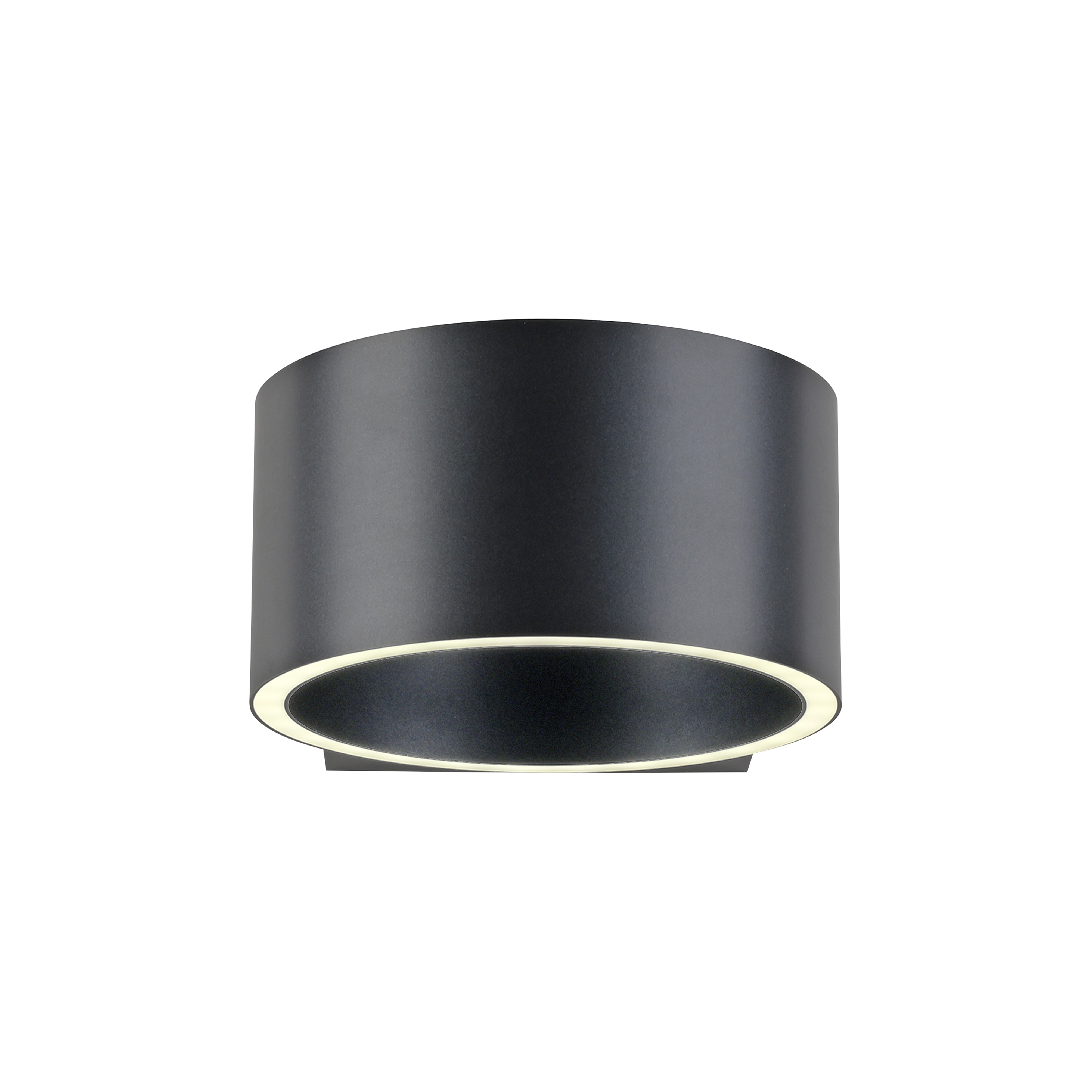 Paul Neuhaus LED-Wandleuchte PURE CLIPSE 2-flammig in Farbe grau, Deckenleuchte