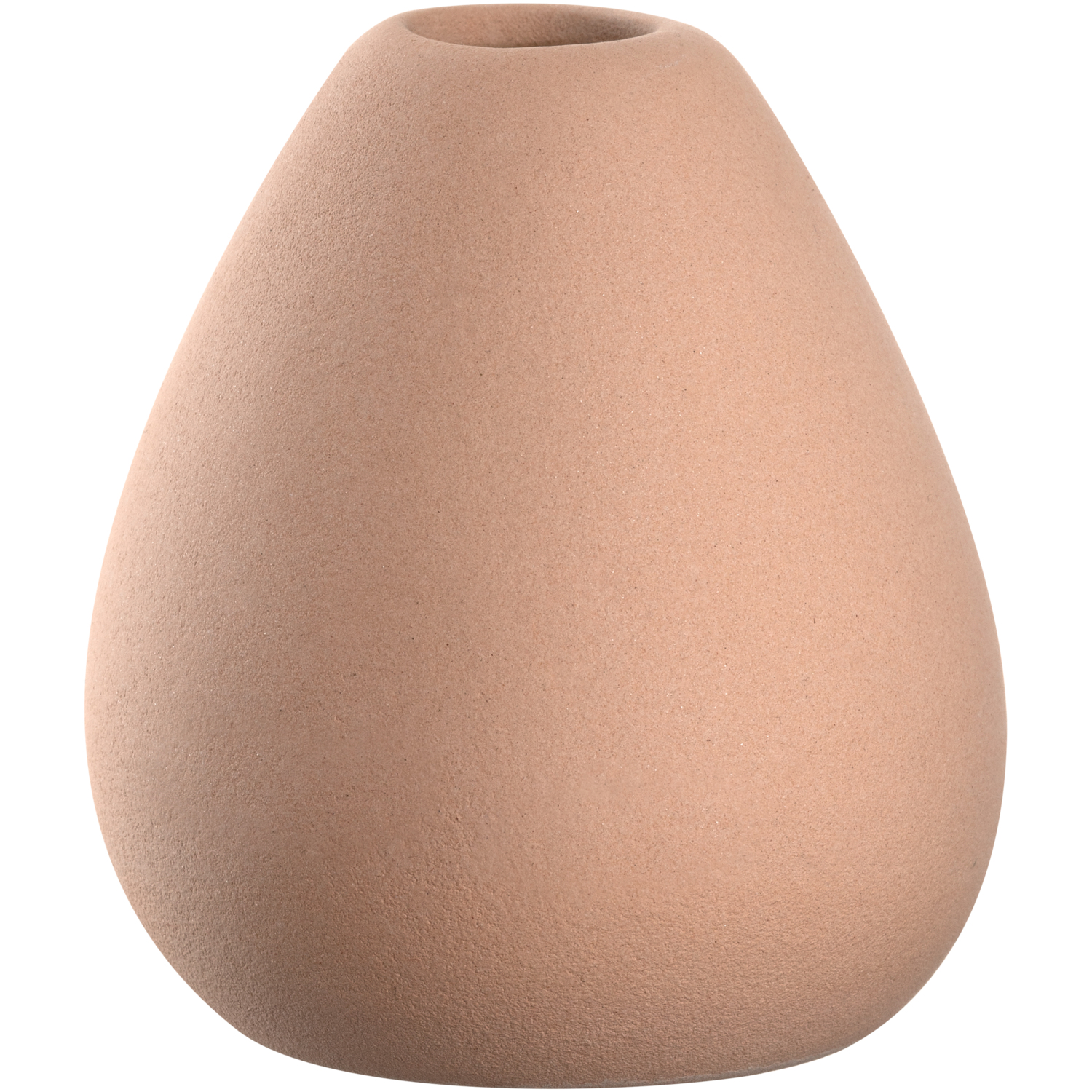 Leonardo Keramikvase Luminosa 8cm in Farbe apricot