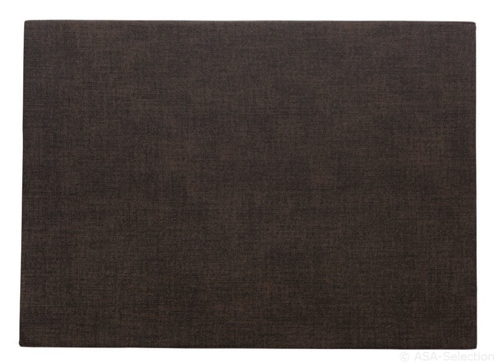 ASA Selection Tischset Meli-Melo in Farbe braun