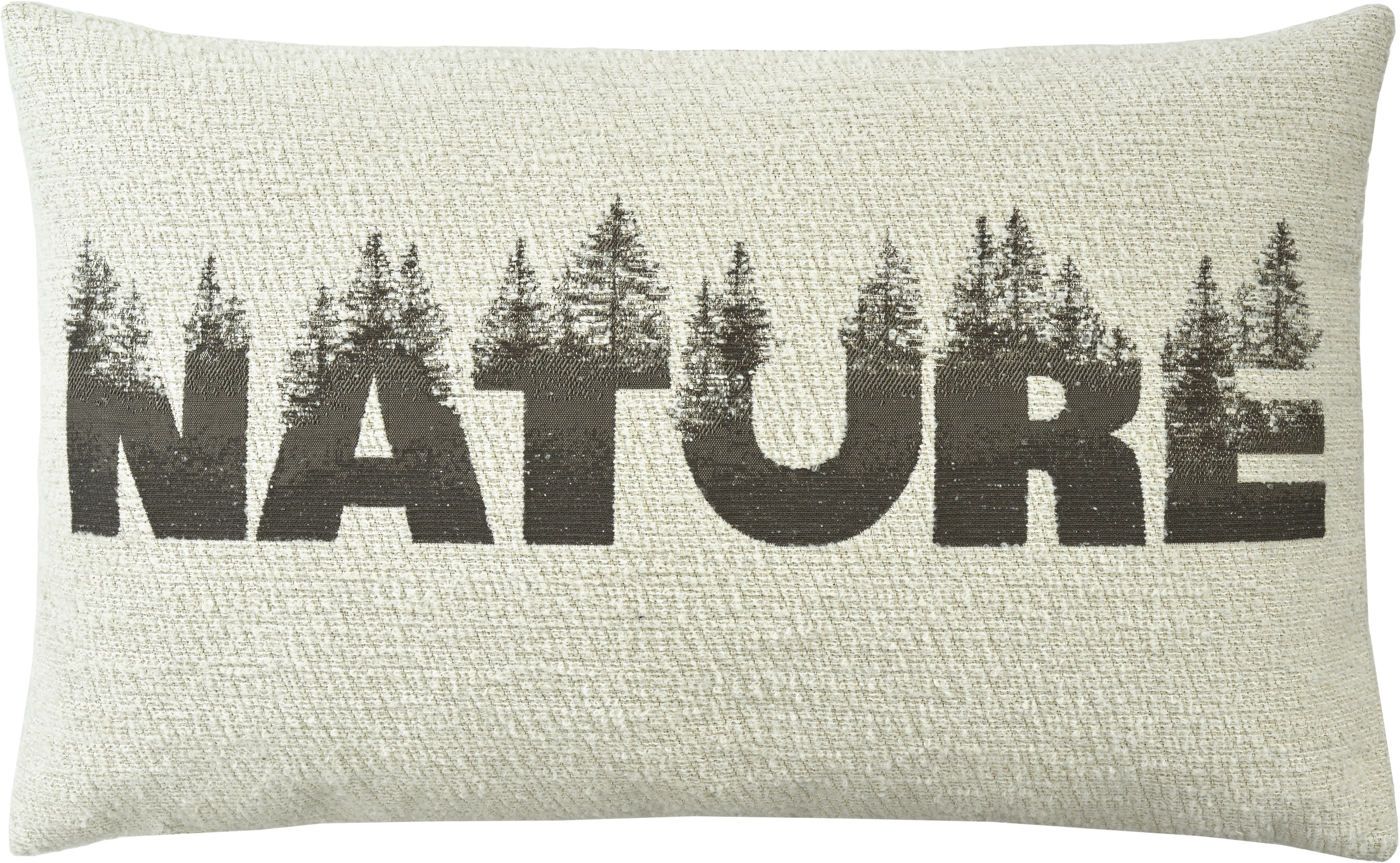 Sander Kissenhülle NATURE ca. 40 x 60cm in Farbe dk.taupe, Kissen, Dekoration für Zuhause, Tasche