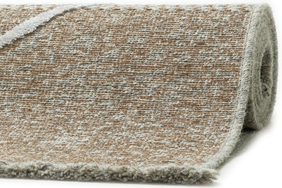 Theo Keller Webteppich Braderup ca. 120x170cm in Farbe Beige