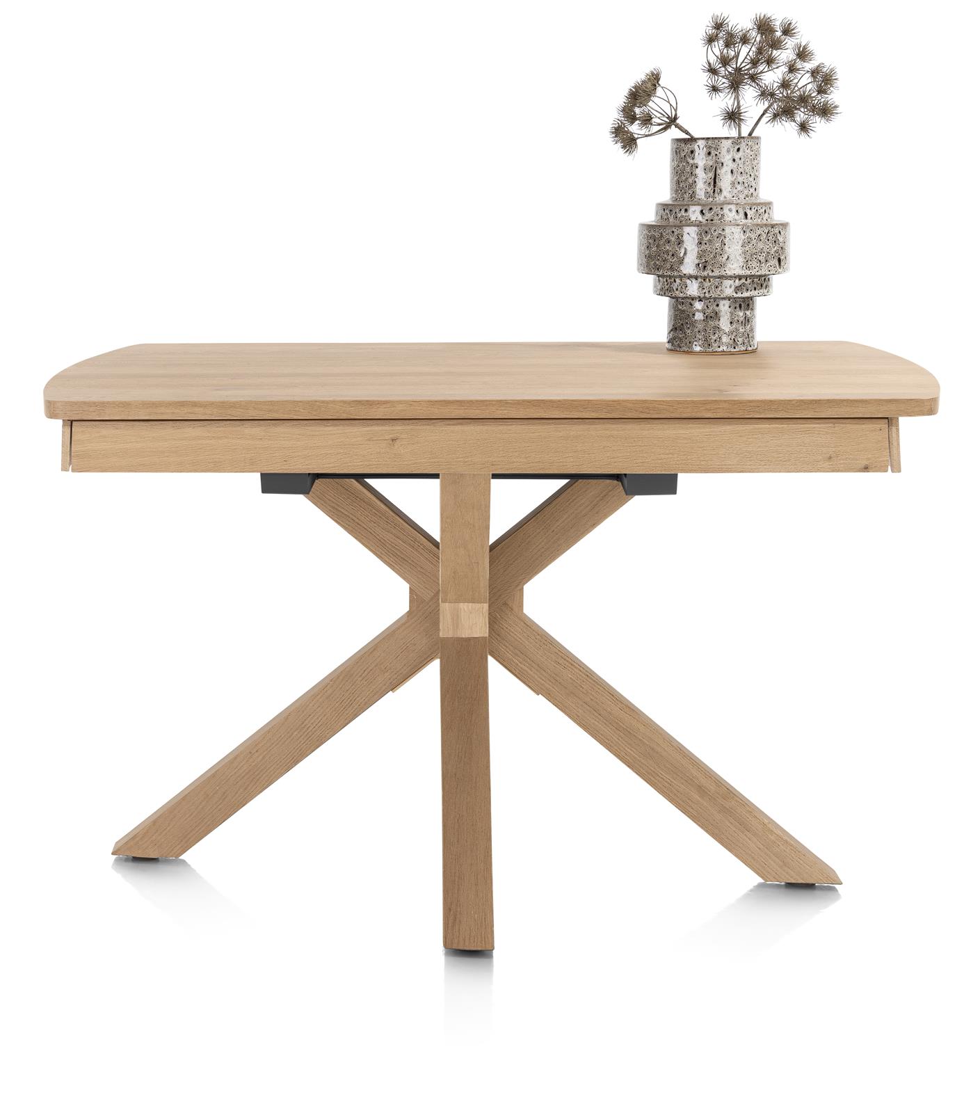 Henders & Hazel Ausziehtisch NYON ca. B100 H77 T140/190 cm in Natural sand Eiche furniert