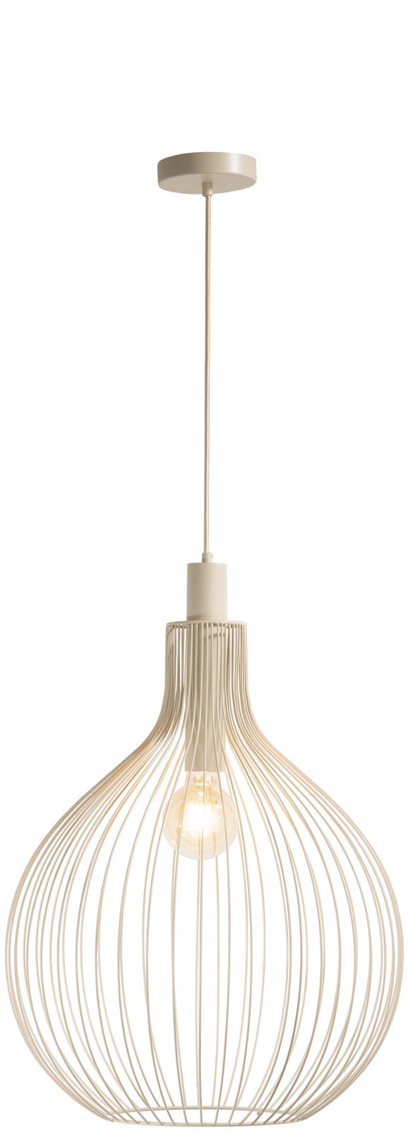 Coco Maison Hängelampe COCO MAISON ca. B50 H200 T50 cm in Jax, beige