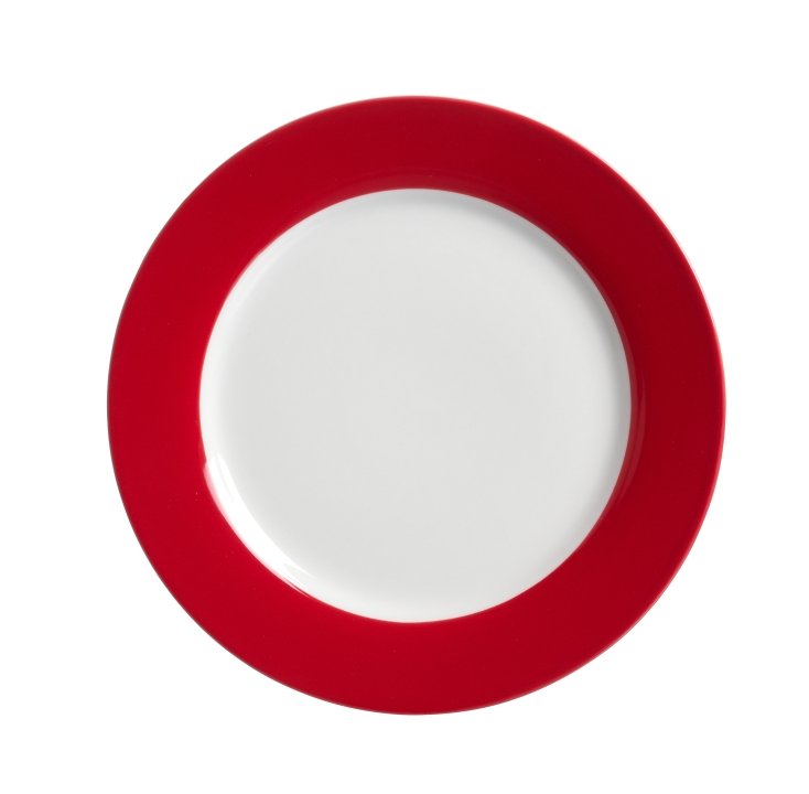 Ritzenhoff & Breker Dessertteller Doppio in Farbe rot