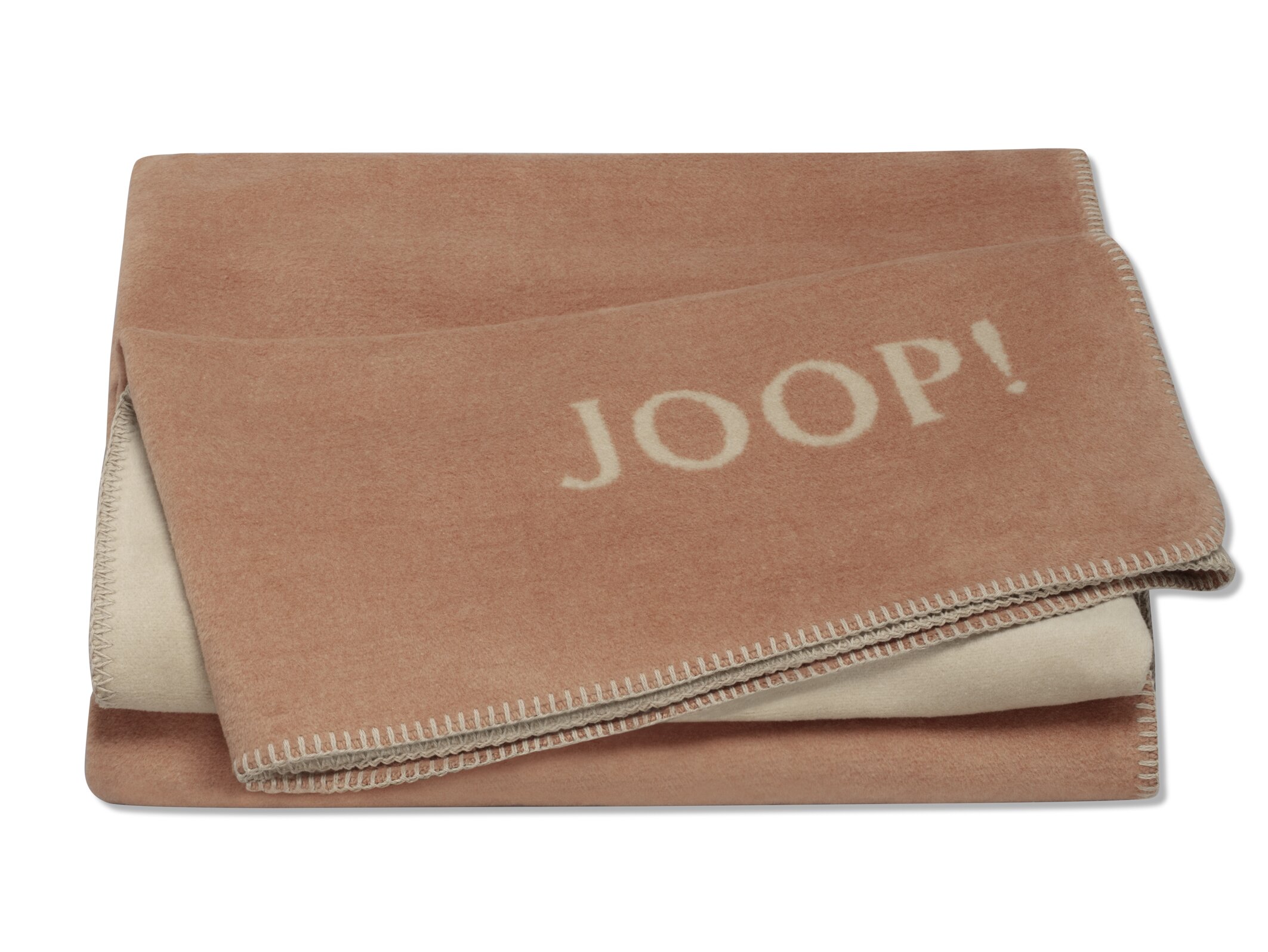 JOOP! Decke UDF ca. 150x200cm in Farbe Kupfer-Sand