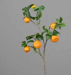 DPI Orangenzweig 92cm 55404 in mit 6 Früchten